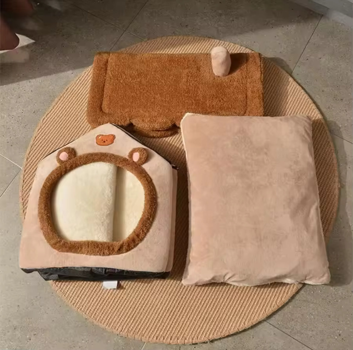 Luxury House Cat and Dog Bed