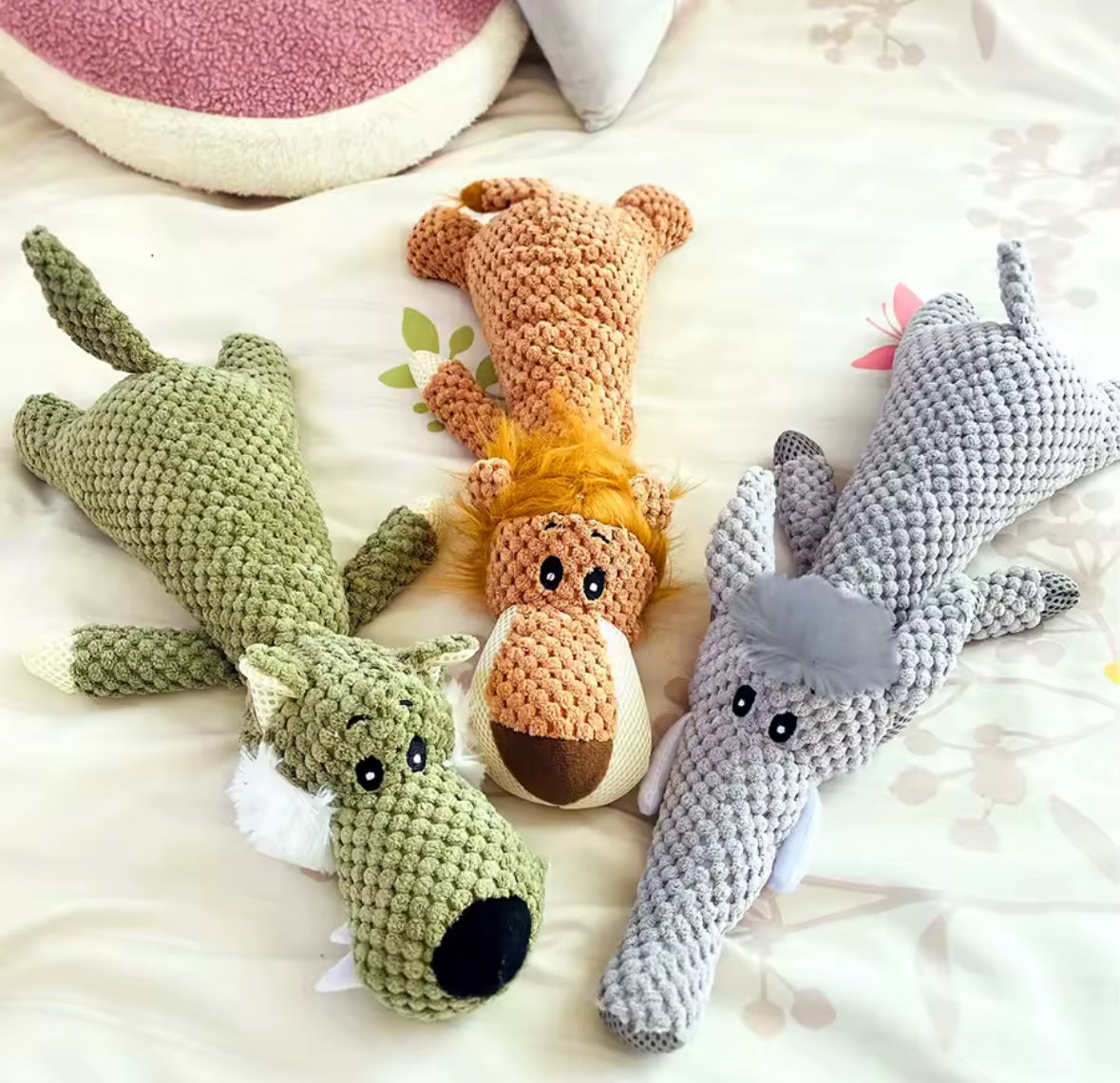 Squeaky Dog Plush Toys