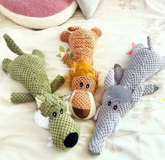 Squeaky Dog Plush Toys