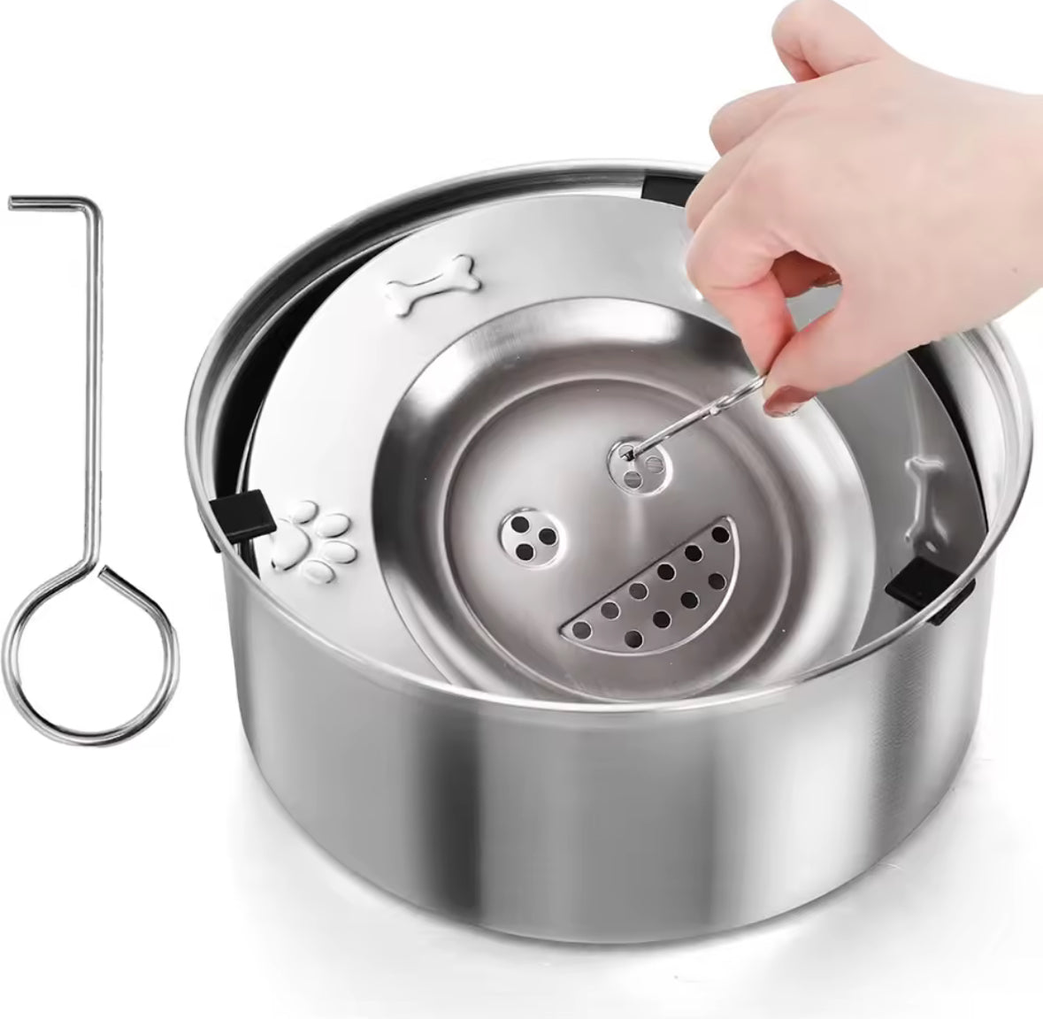 Floating Dog Water Bowl